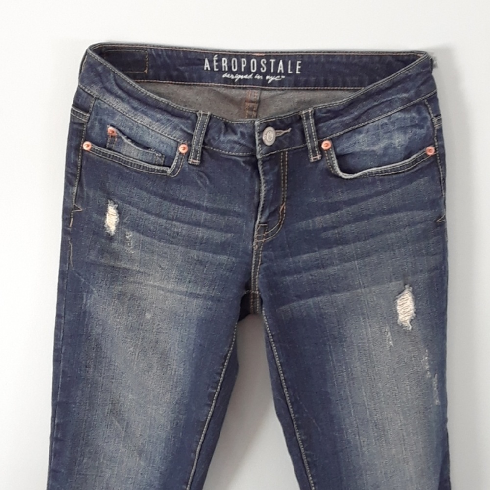 Aeropostale Skinny Jeans Size 2 short - Picture 1 of 7